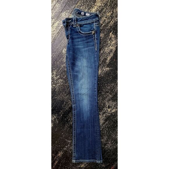 Miss Me jeans size 30 beautiful decorative pockets - Picture 4 of 5